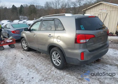 2014 Kia Sorento Lx из США, поврежденный, VIN 5XYKTCA63EG527780